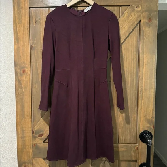 MM Lafleur Eggplant Purple Ellis Dress - Picture 1 of 6